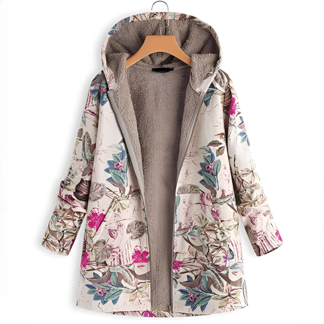 Jaslene - Klassische und bequeme Jacke mit Kapuze