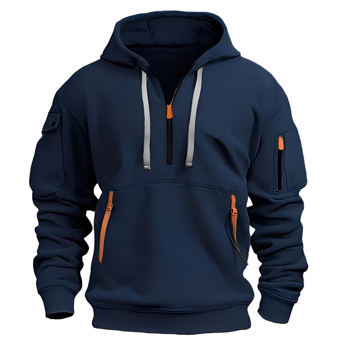 Norton - Widerstandsfähiger Hoodie mit halbem Reißverschluss