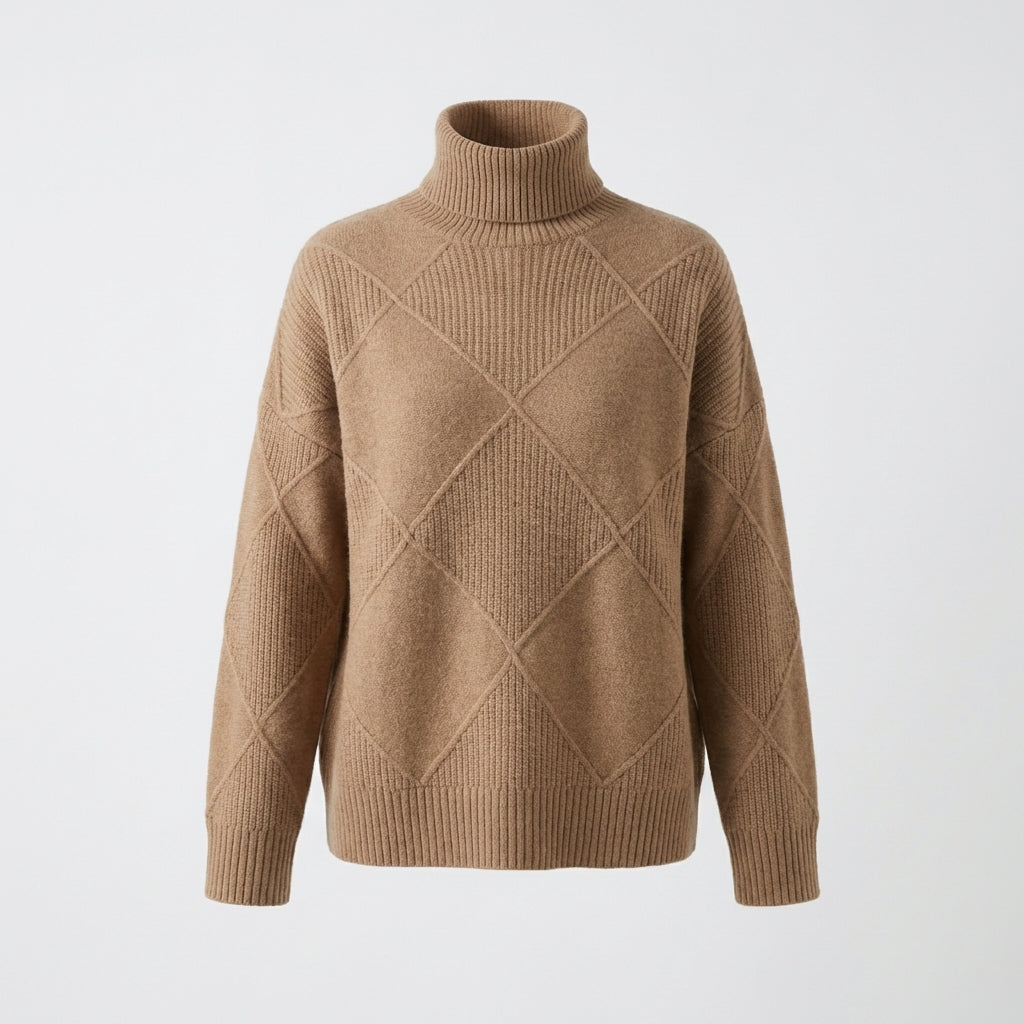 Camille - Eleganter und komfortabler Rollkragenpullover