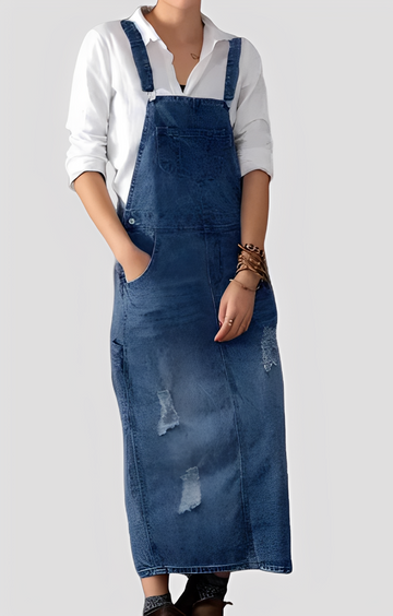 Katya - Stilvoller Damen-Jeans-Overall