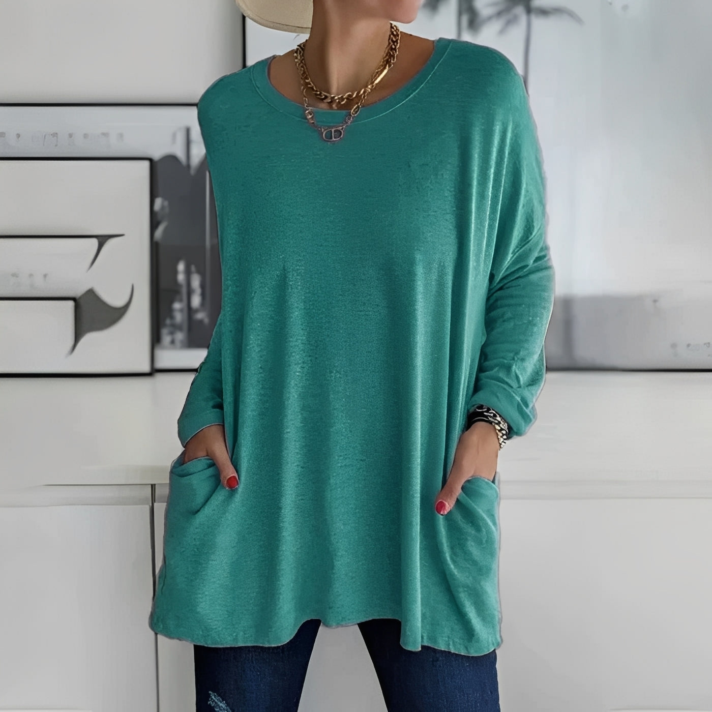 Chantelle - Langarmhemd mit Taschen