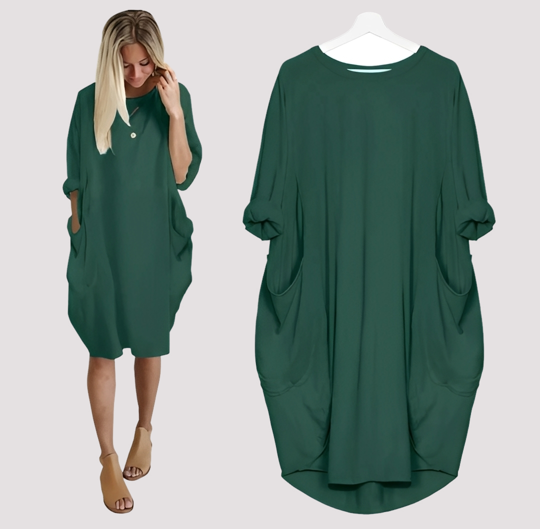 Kate - Komfortables, weit geschnittenes Damenkleid