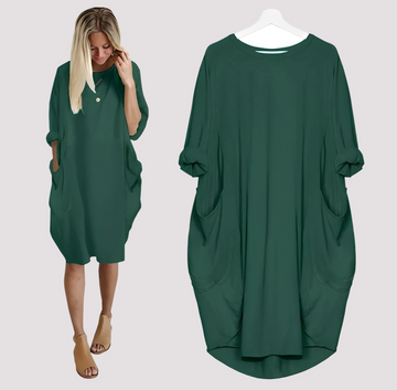 Kate - Komfortables, weit geschnittenes Damenkleid