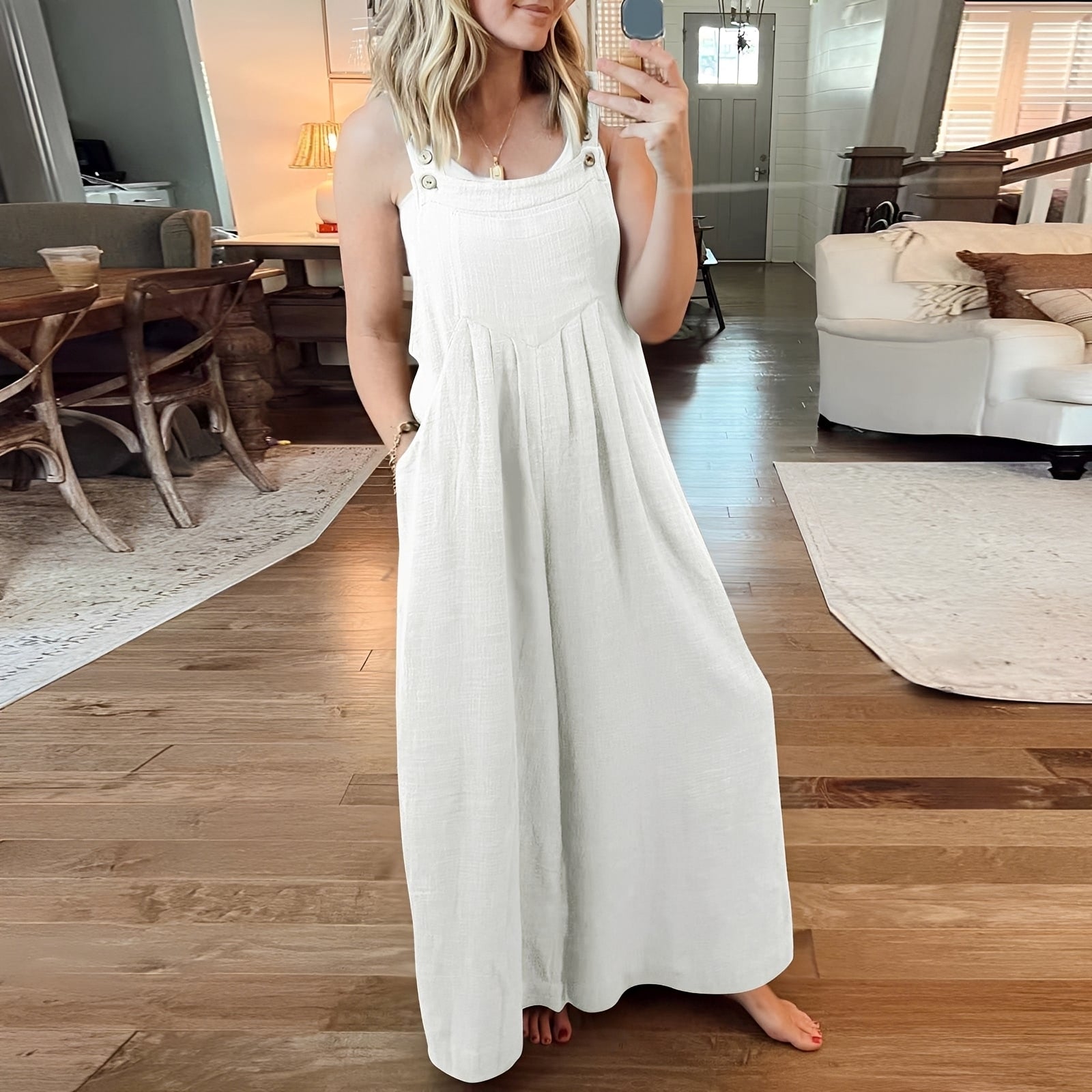 Chloe - Damen-Jumpsuit mit weitem Bein, elegant