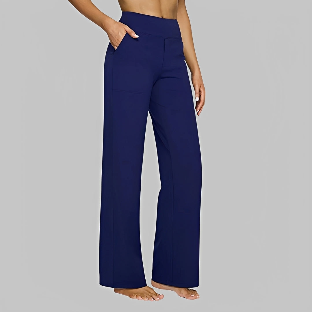 Salma - Bequeme Hose mit hoher Taille