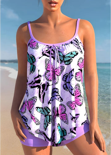 Connie - Modischer Damen-Badeanzug mit Print