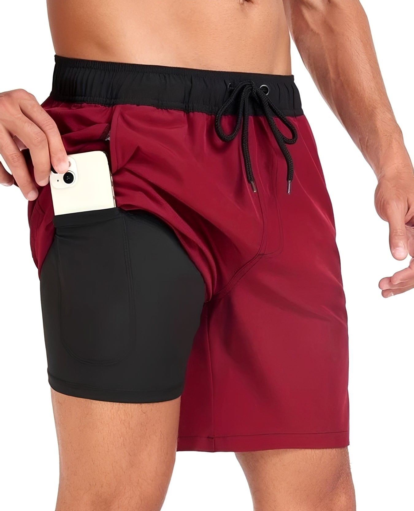 Adam – Herren Badeshorts – Schnell trocknende Strandmode