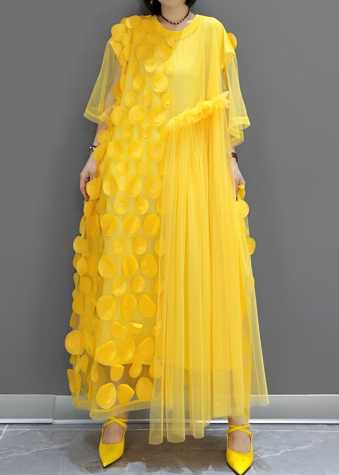 Hanna - Stilvolles asymmetrisches Damenkleid