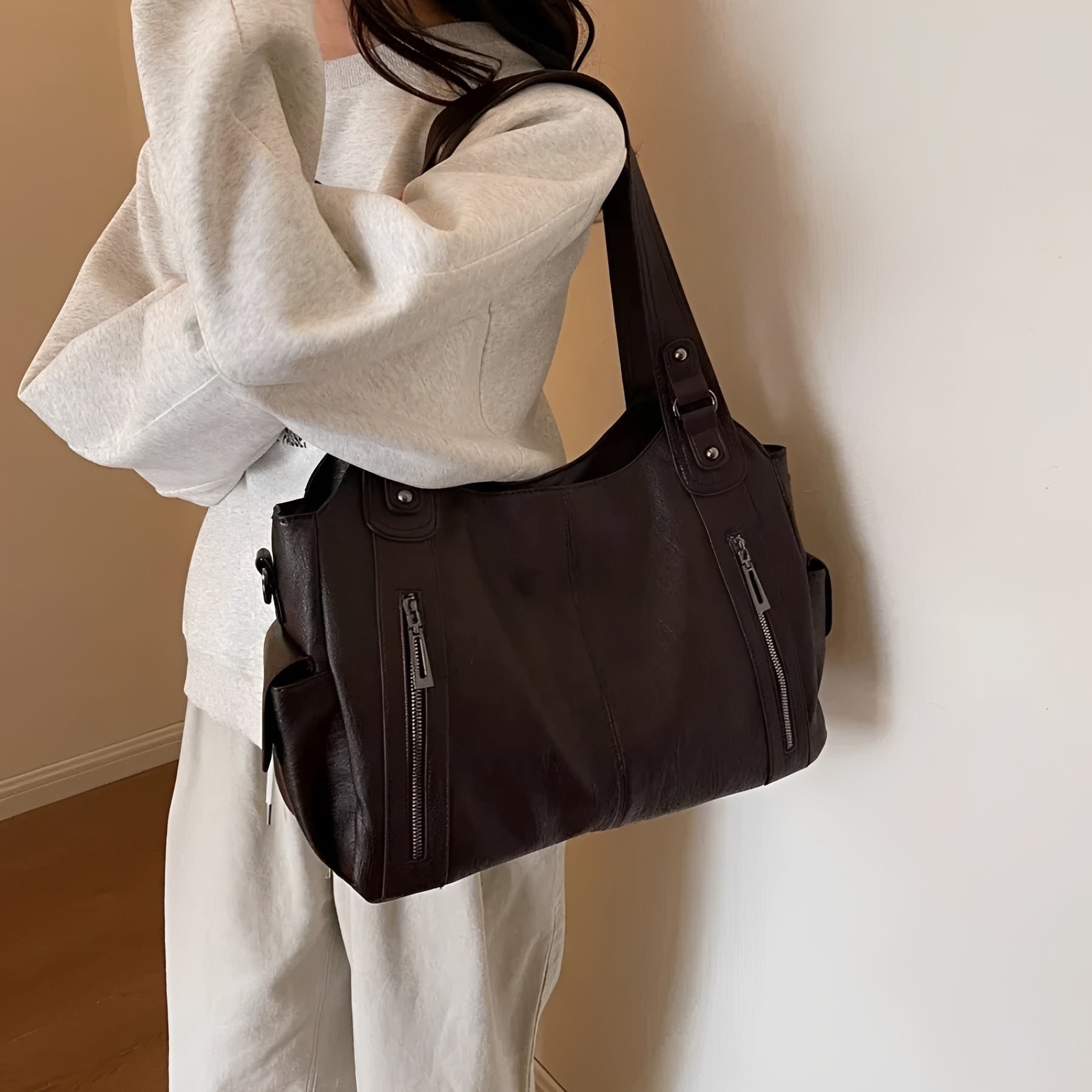 Angelica - Klassische Schultertasche