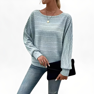 Eleanore - Komfortabler gestreifter Pullover