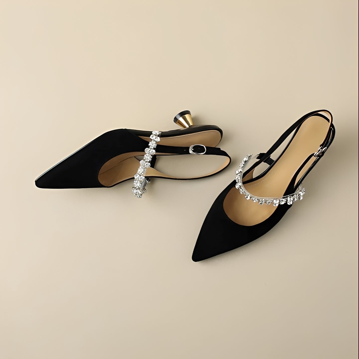 Rhian - Trendige Pumps mit spitzer Zehenform