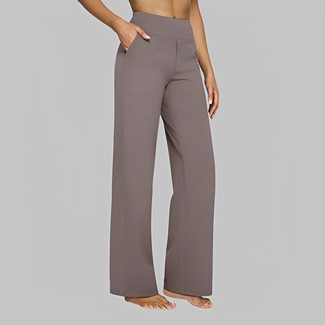 Salma - Bequeme Hose mit hoher Taille