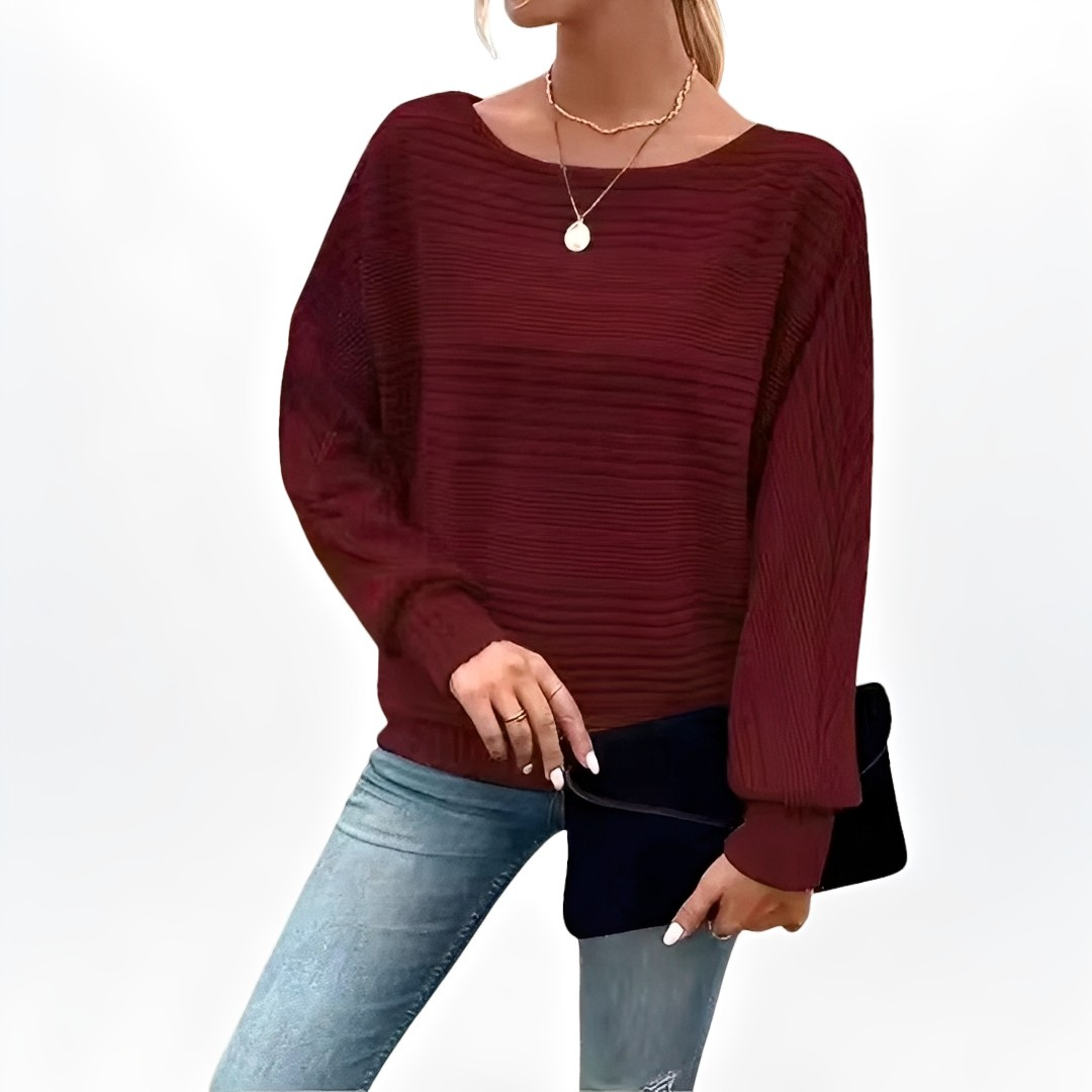 Eleanore - Komfortabler gestreifter Pullover