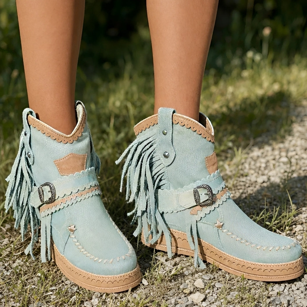 Brianna - Stilvolle Boho-Stiefeletten