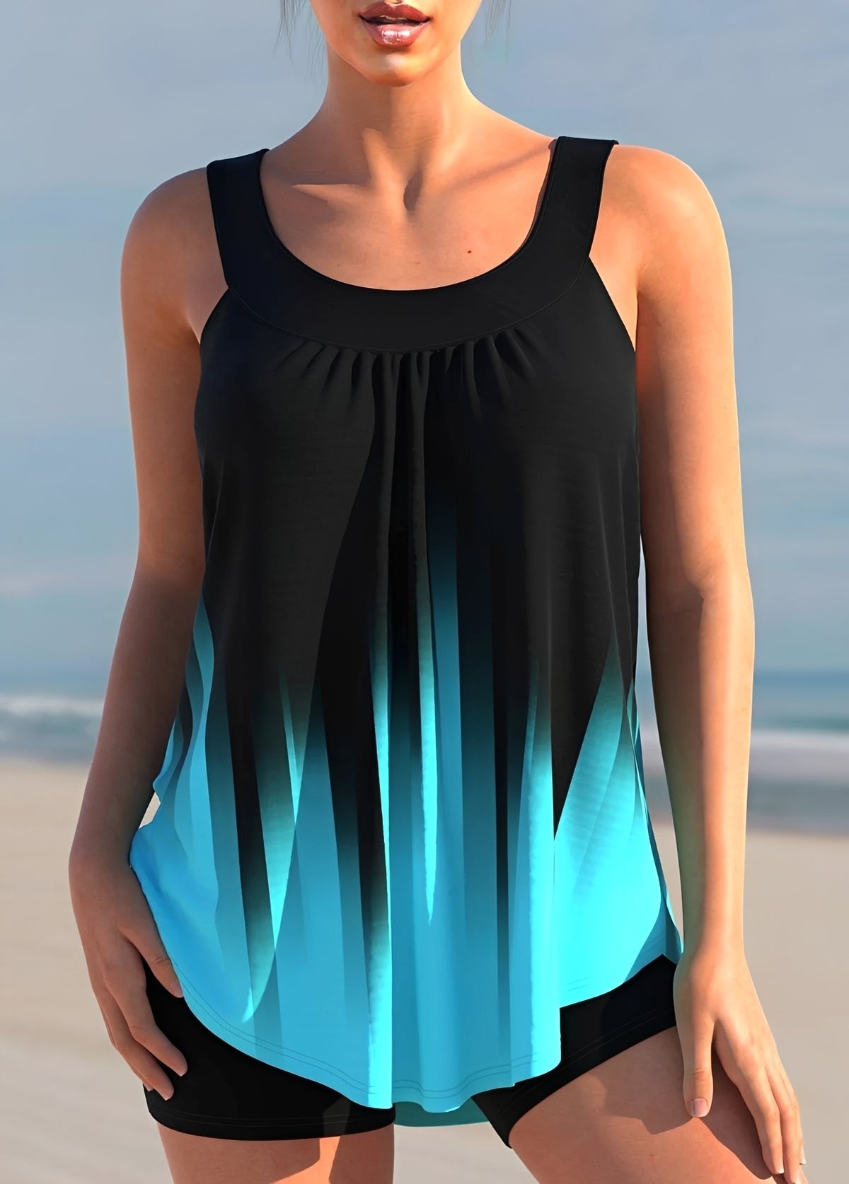 Connie - Modischer Damen-Badeanzug mit Print