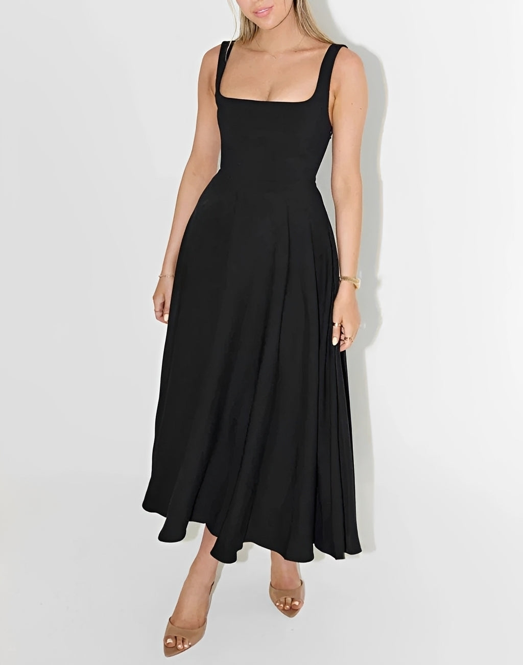 Shelley - Midikleid ohne Ärmel