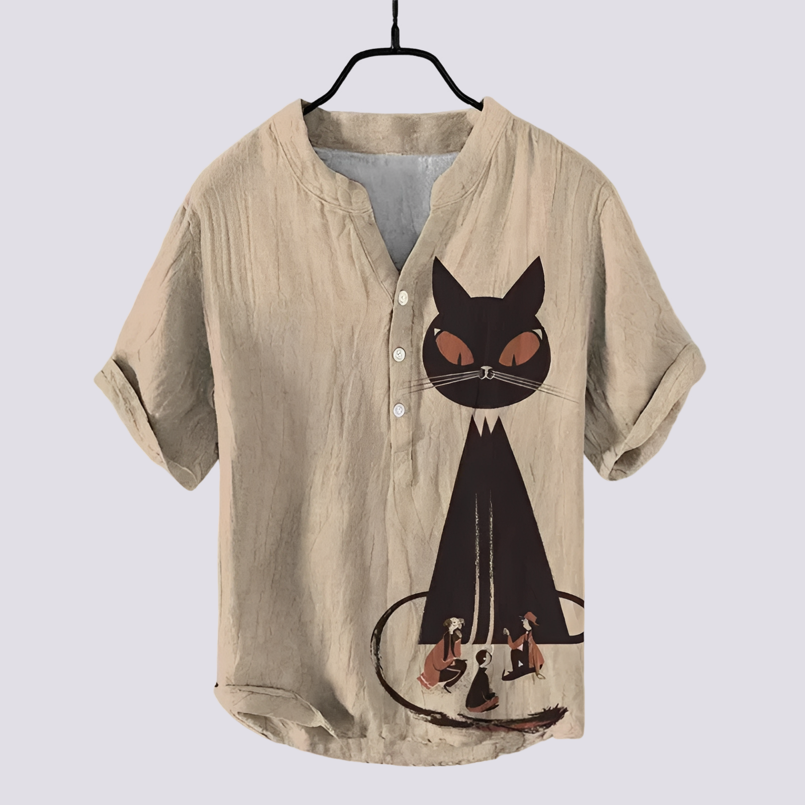 Fiona - Elegantes Shirt mit kreativem Druck für Damen