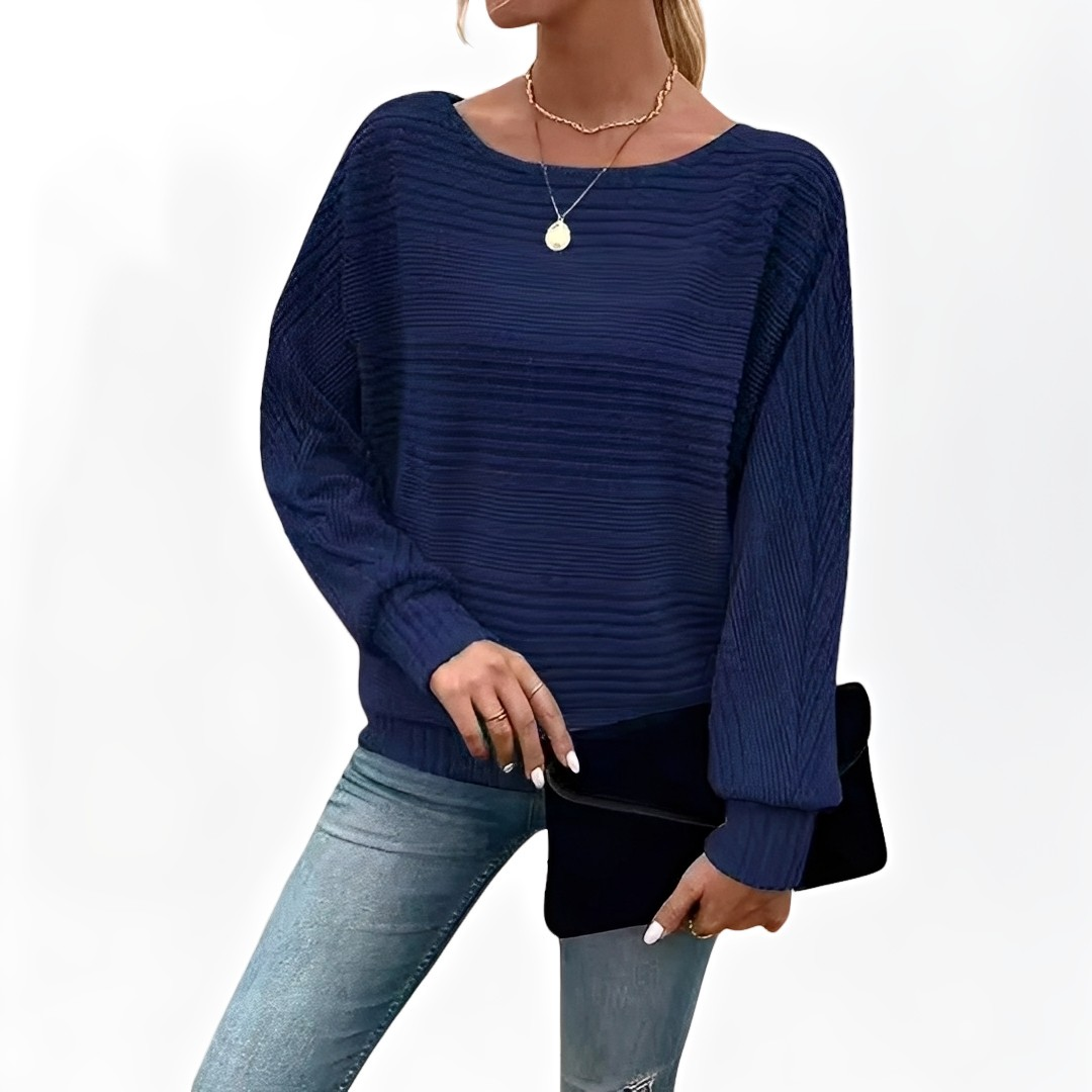 Eleanore - Komfortabler gestreifter Pullover