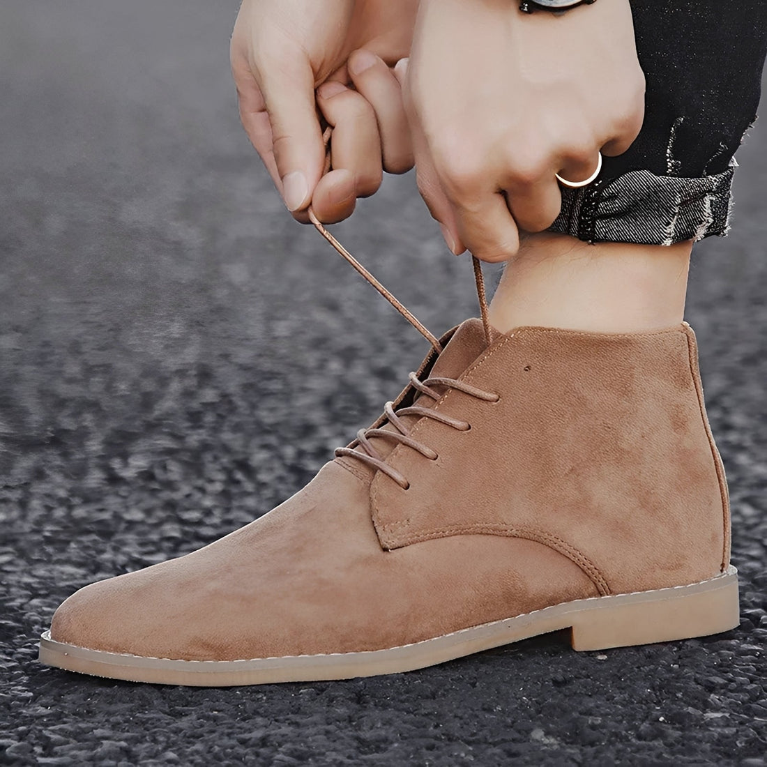 Alvin - Elegante Ankle Boots mit spitzer Silhouette