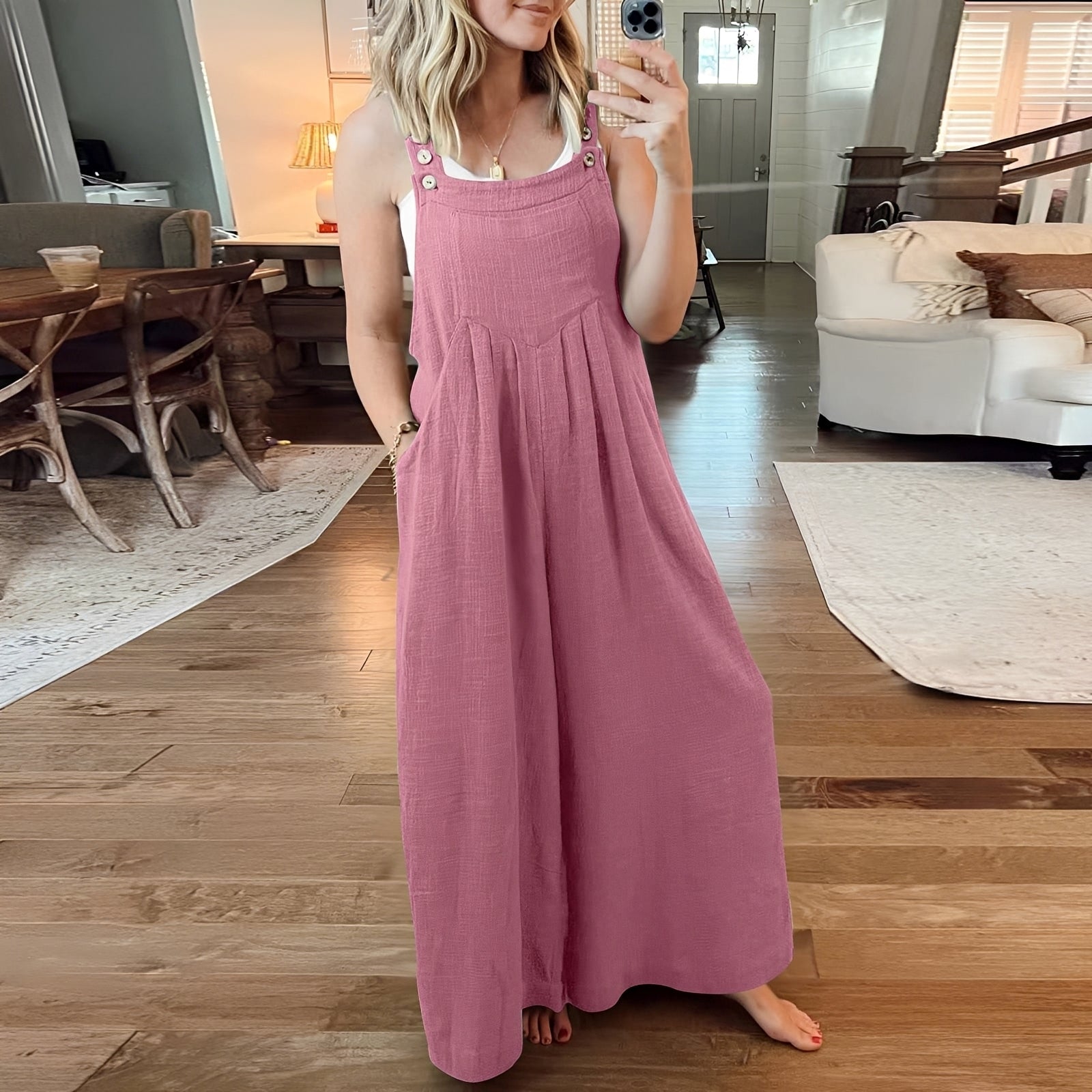 Chloe - Damen-Jumpsuit mit weitem Bein, elegant
