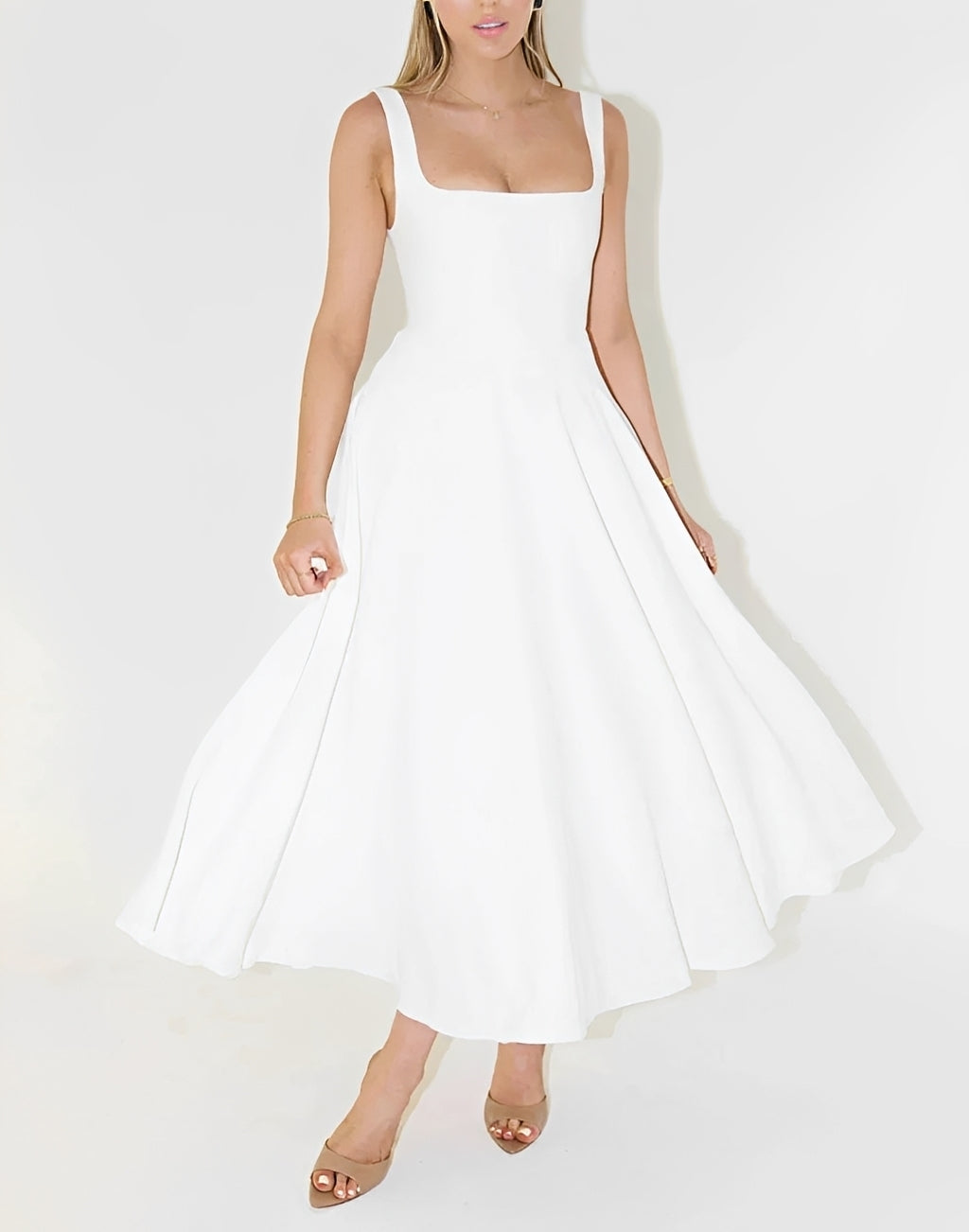 Shelley - Midikleid ohne Ärmel
