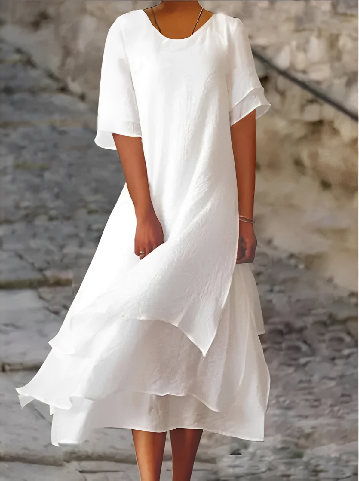 Tianna - Komfortables, legeres Damen-Maxikleid