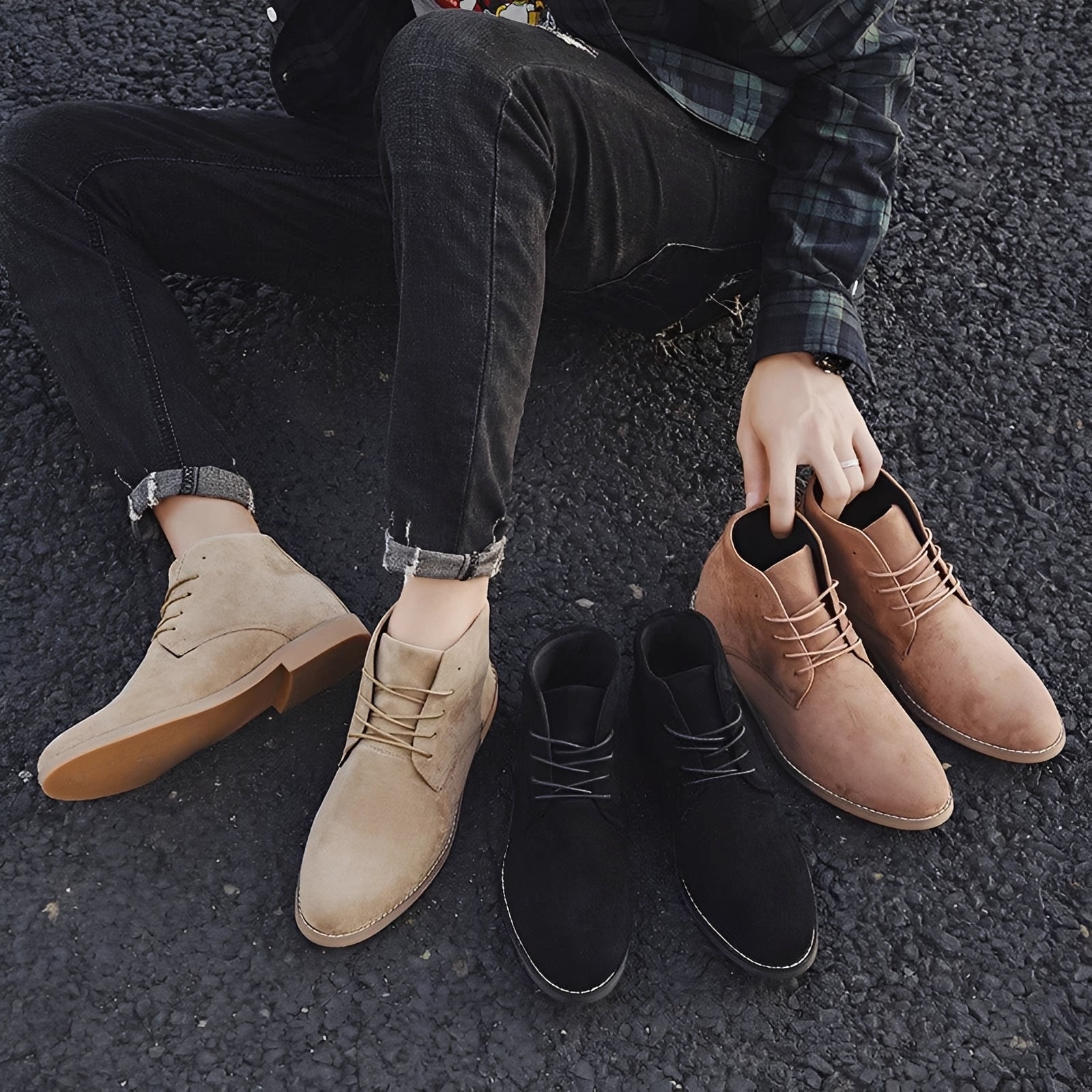 Alvin - Elegante Ankle Boots mit spitzer Silhouette