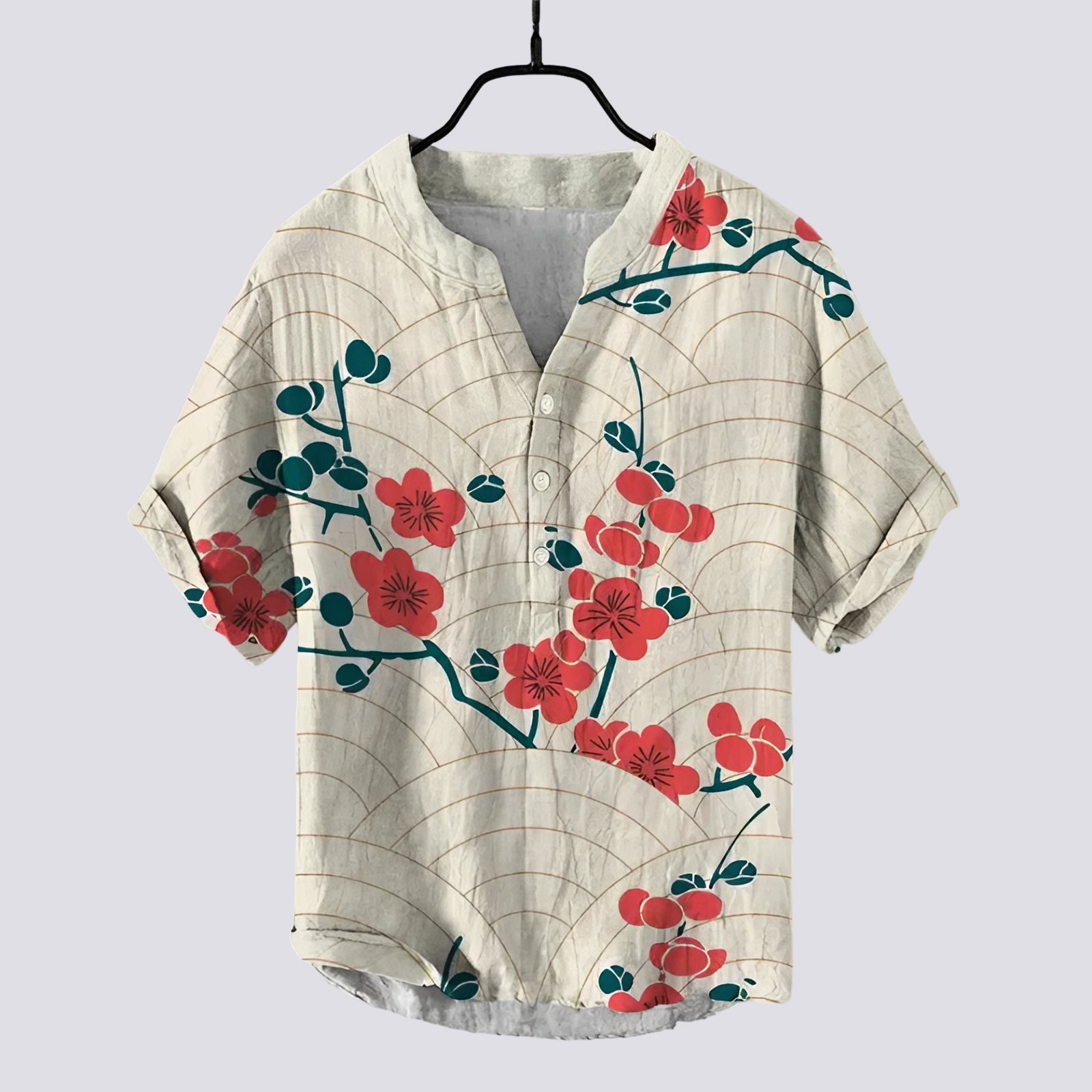 Fiona - Elegantes Shirt mit kreativem Druck für Damen