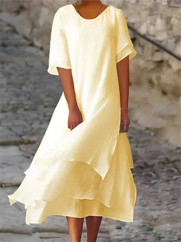 Tianna - Komfortables, legeres Damen-Maxikleid