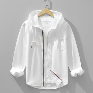 Richard - Freizeit Langarm-Shirt mit Kapuze für Herren