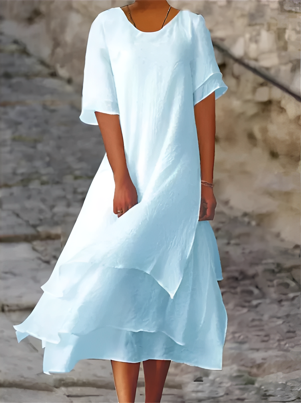 Tianna - Komfortables, legeres Damen-Maxikleid