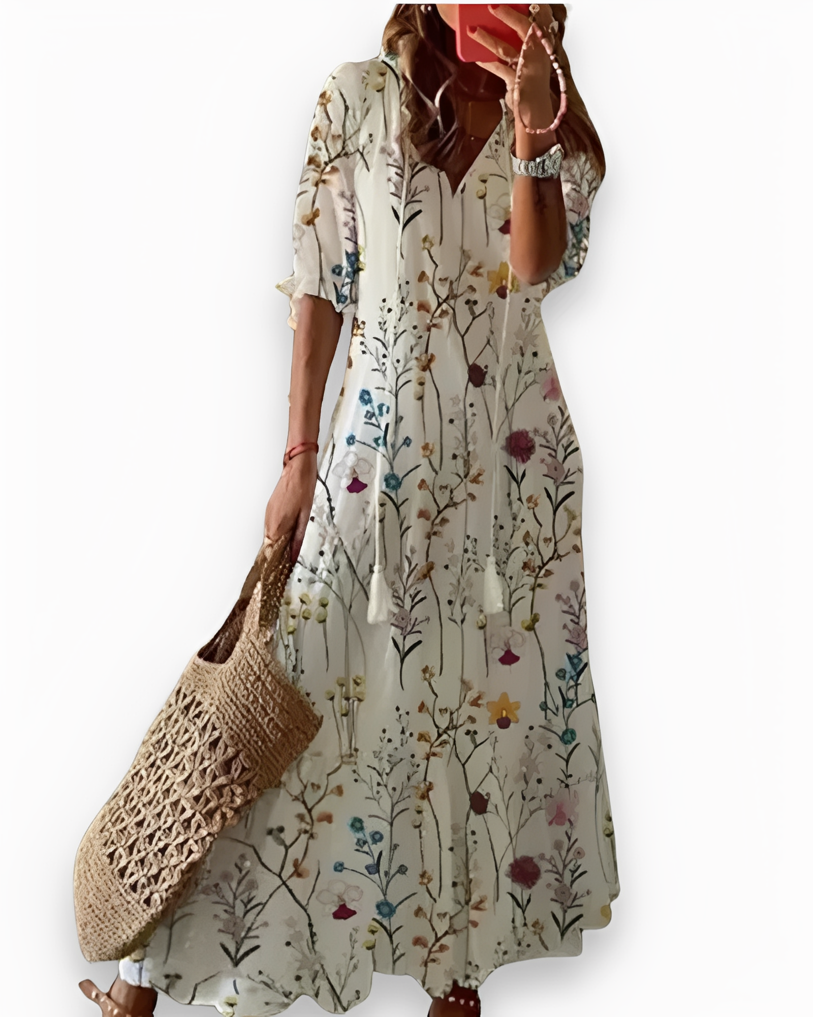 Annie - Luftiges Boho-Maxikleid für Damen