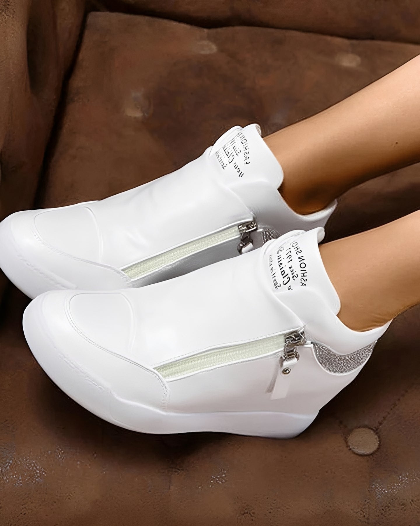 Vanessa - Modische High-Top-Wedges