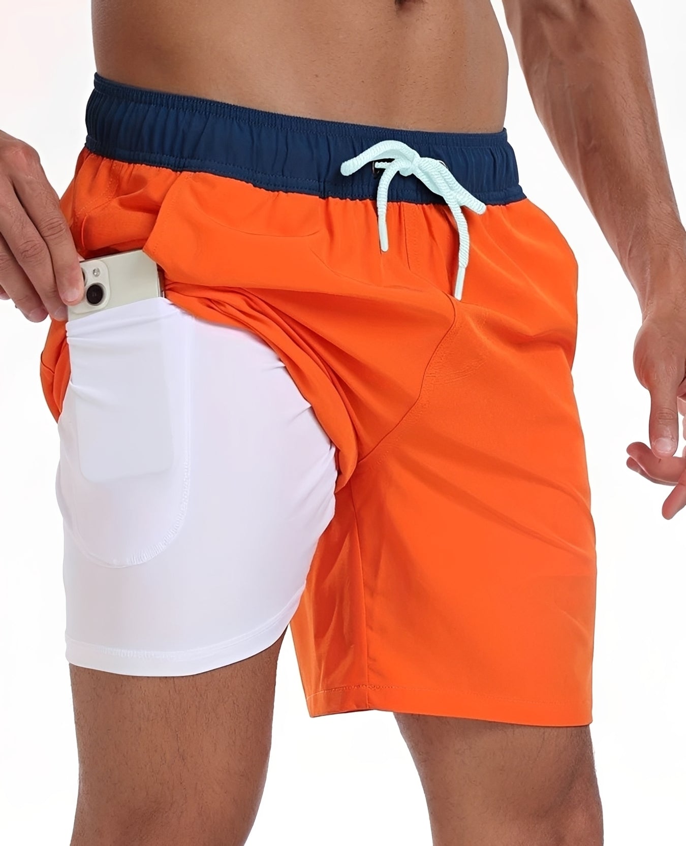 Adam – Herren Badeshorts – Schnell trocknende Strandmode