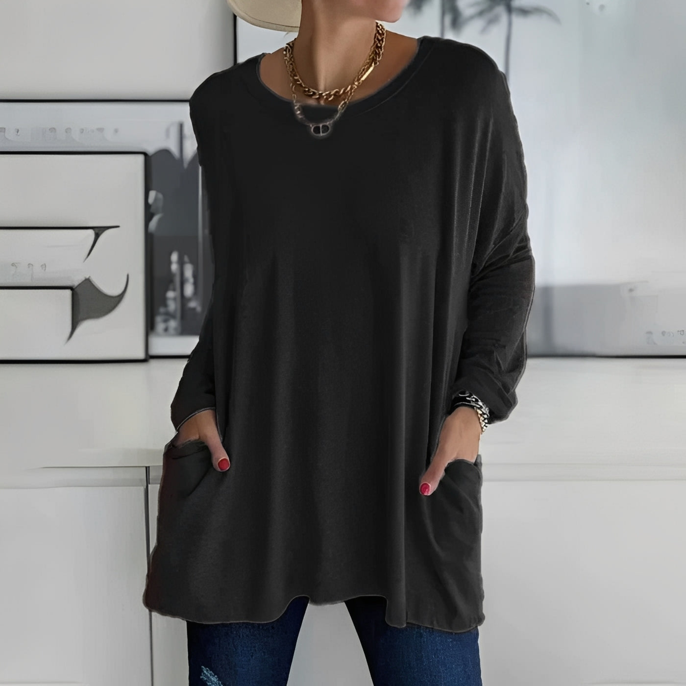 Chantelle - Langarmhemd mit Taschen