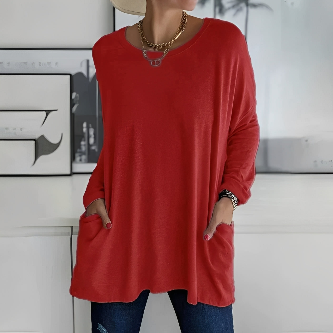 Chantelle - Langarmhemd mit Taschen