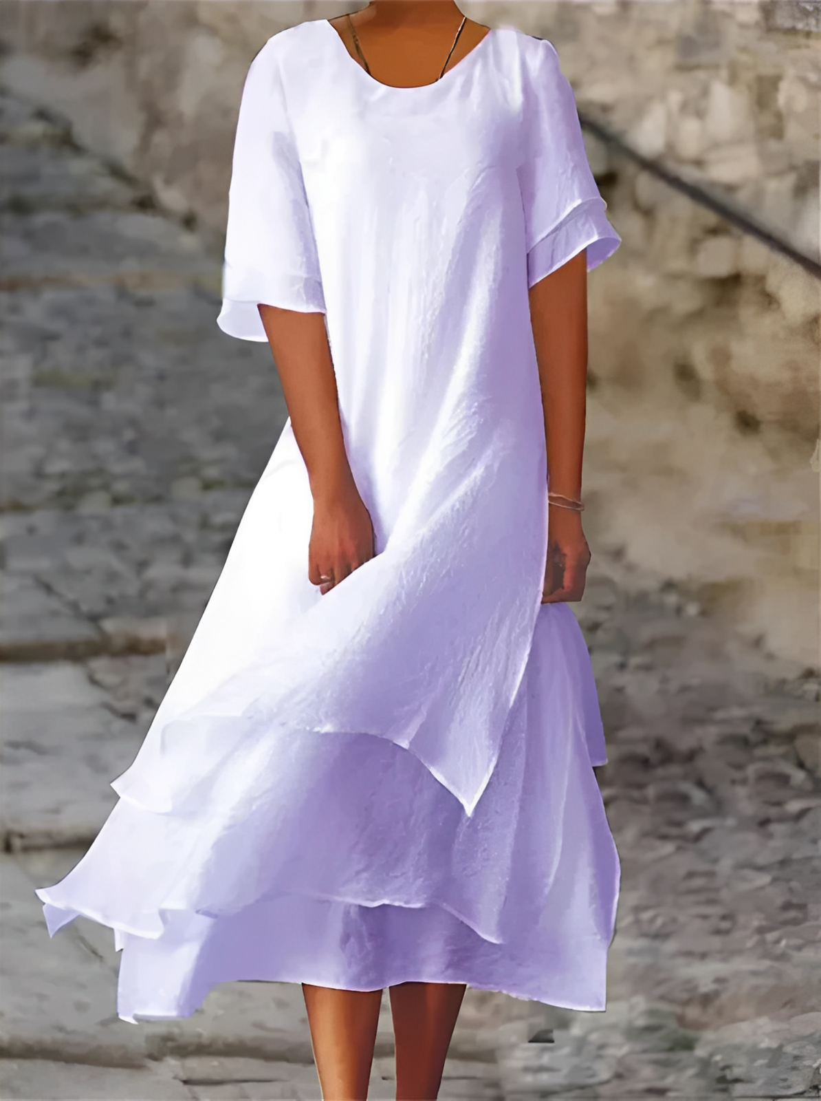 Tianna - Komfortables, legeres Damen-Maxikleid