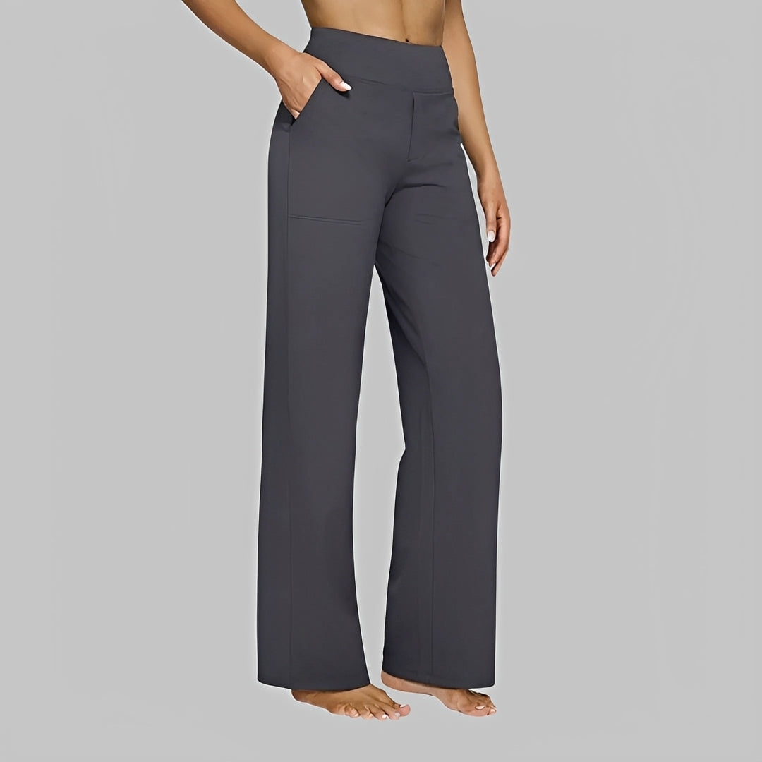 Salma - Bequeme Hose mit hoher Taille