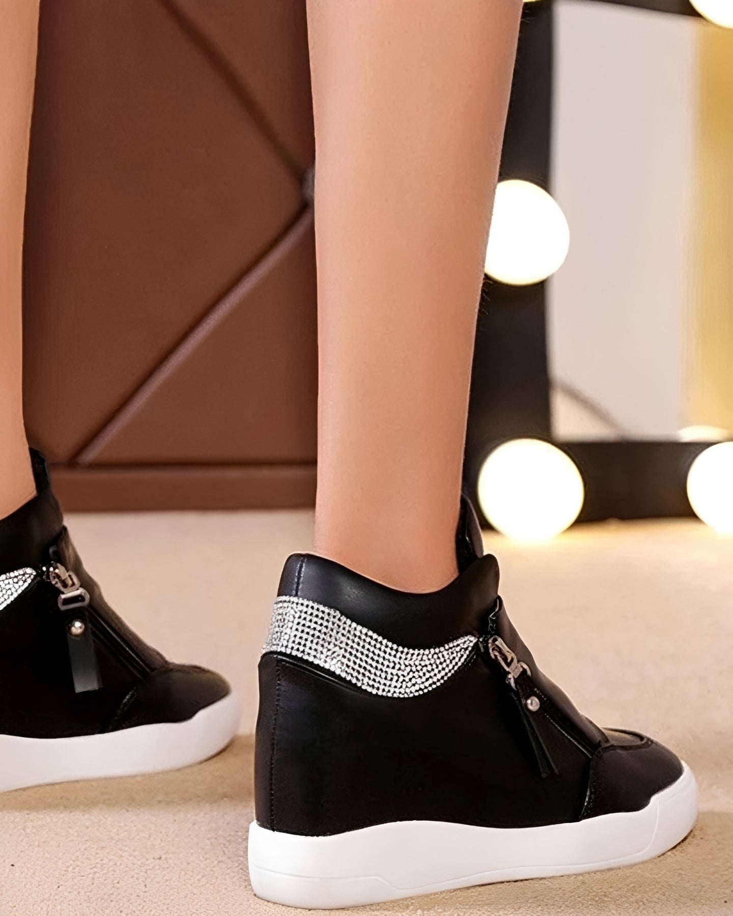 Vanessa - Modische High-Top-Wedges