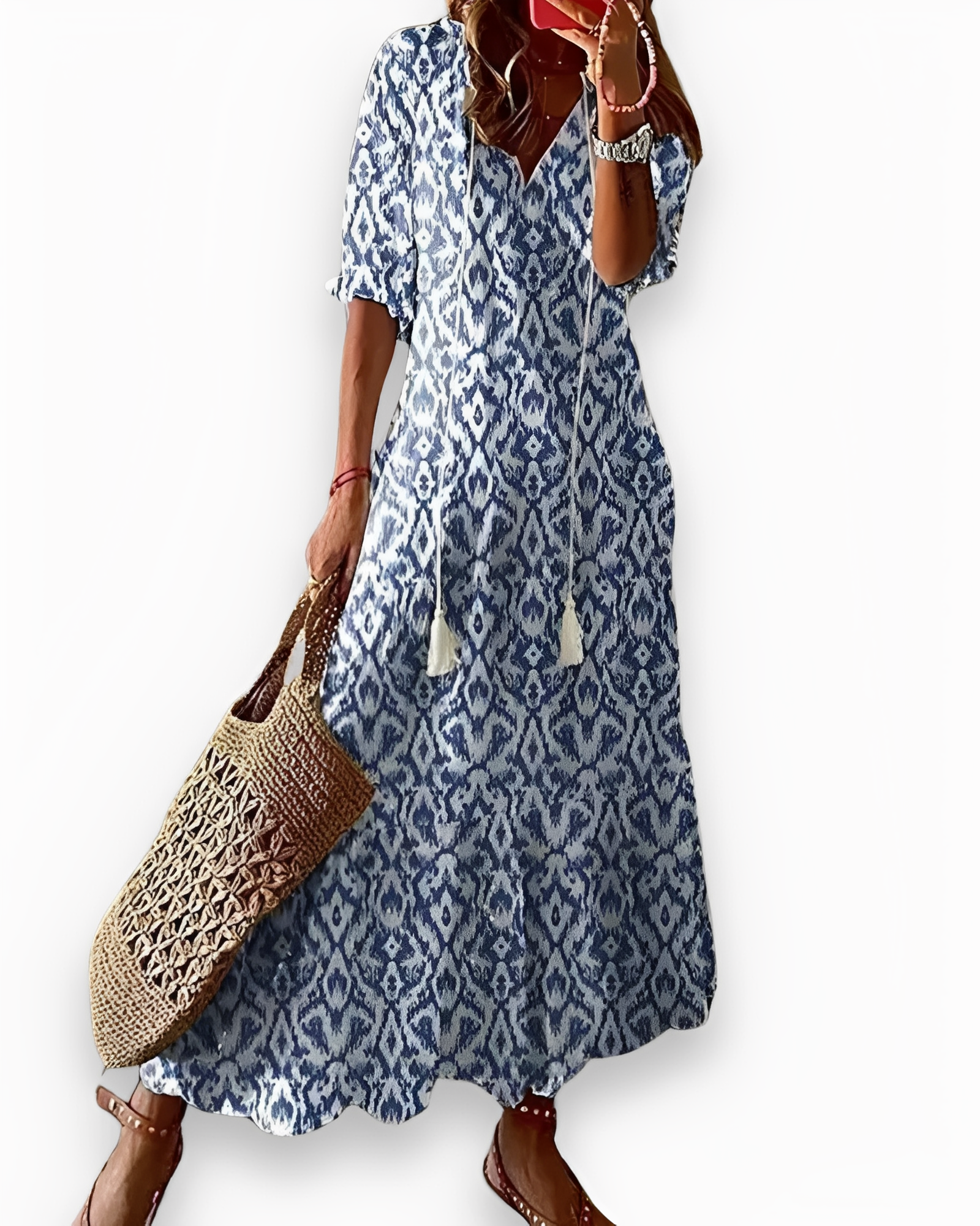 Annie - Luftiges Boho-Maxikleid für Damen