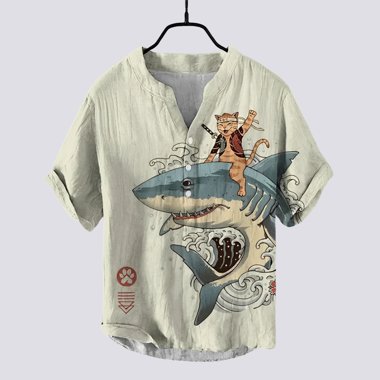Fiona - Elegantes Shirt mit kreativem Druck für Damen