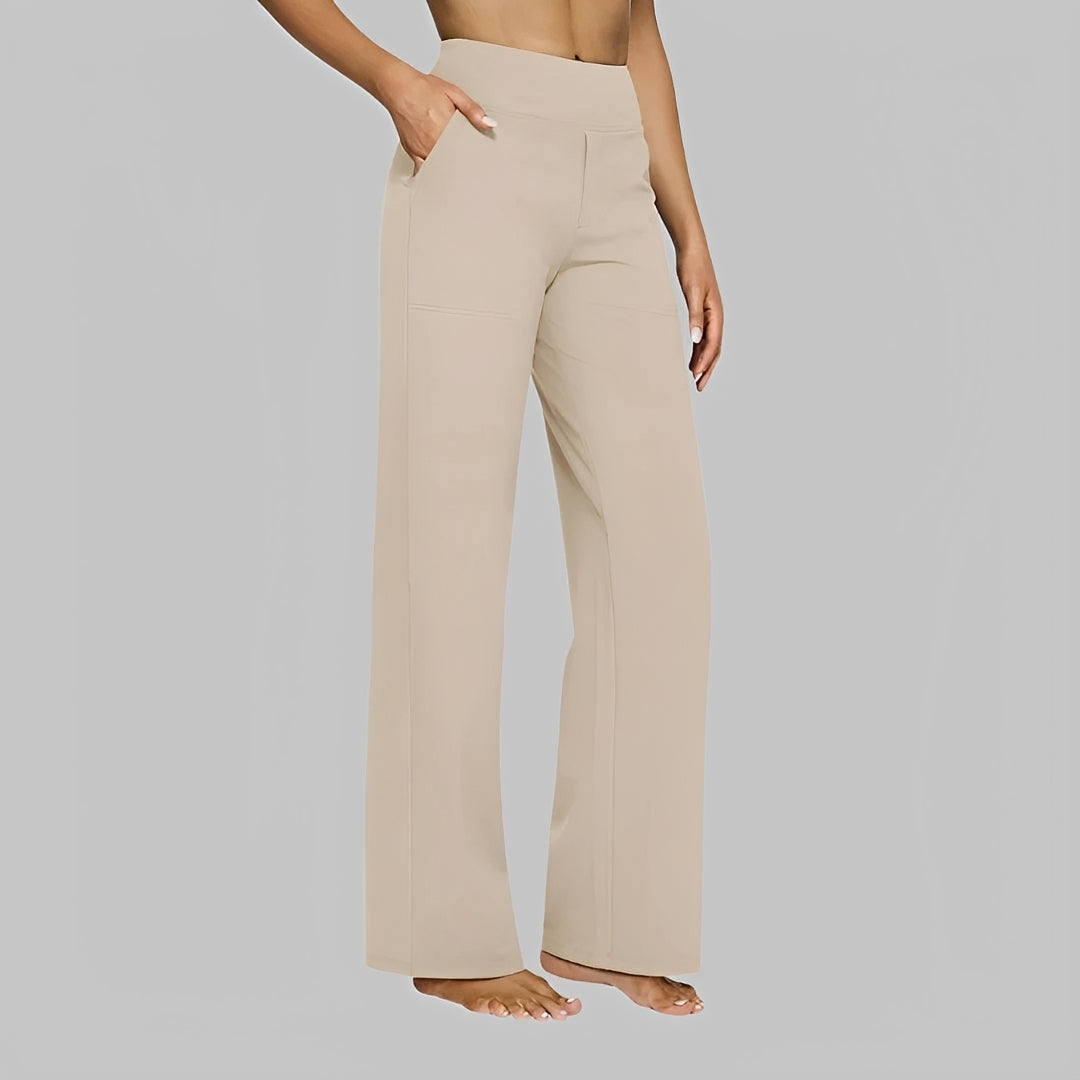 Salma - Bequeme Hose mit hoher Taille