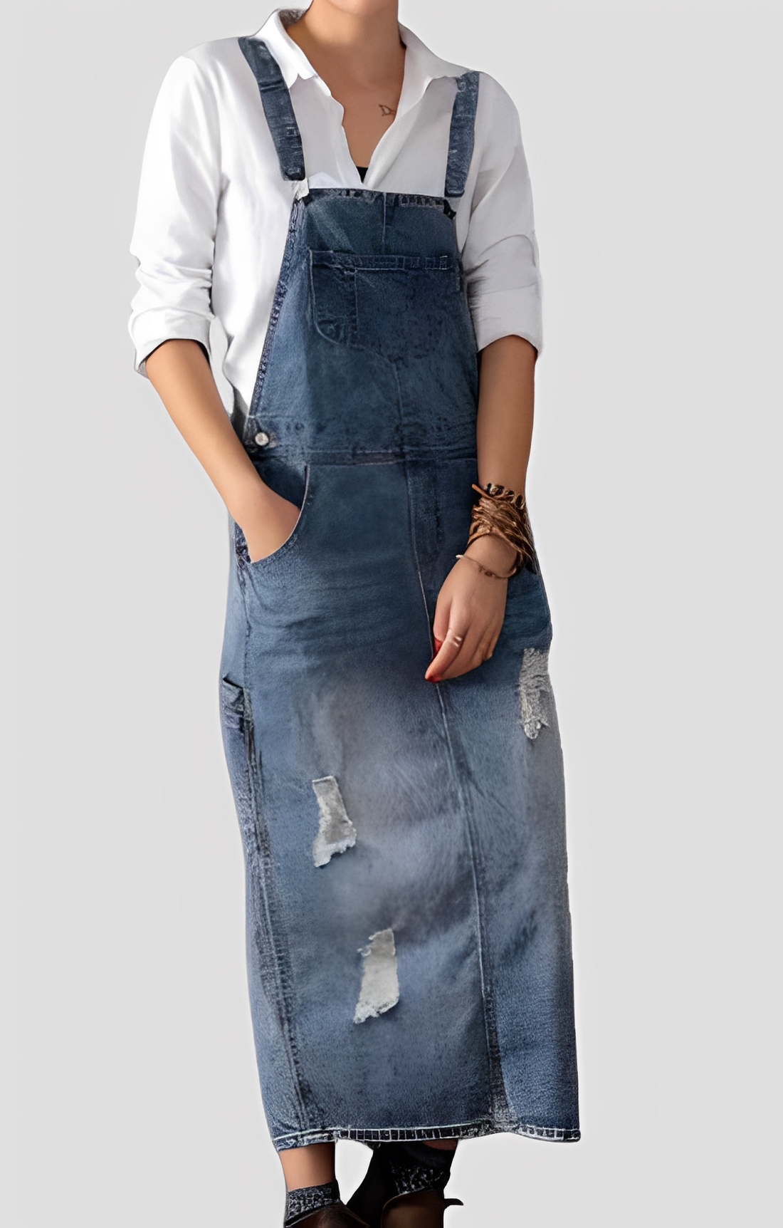 Katya - Stilvoller Damen-Jeans-Overall