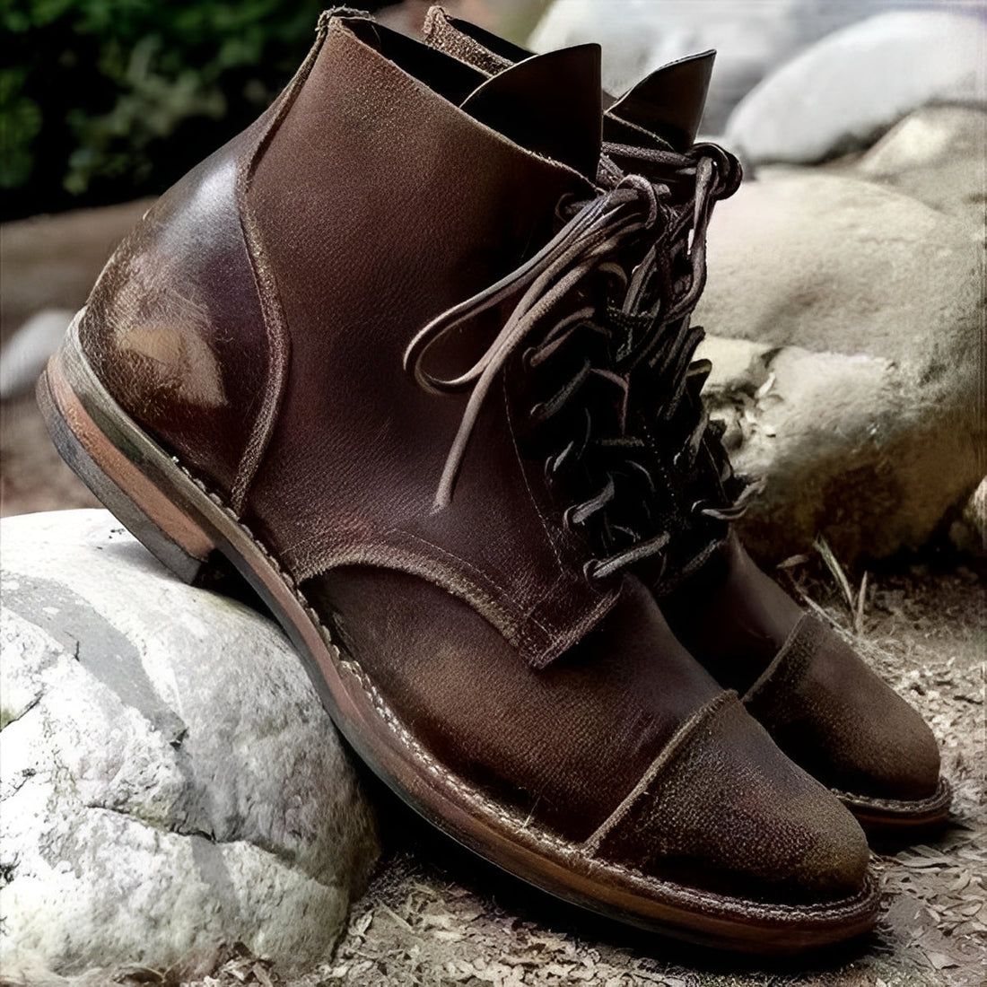Hanzo - Klassische Herren-Schnürstiefel